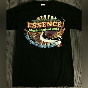 ESSENCE Music Festival 2014 Tshirt Mens sz S 20th Anniv Prince Headliner NEW